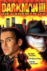 Darkman III: Die Darkman Die poster 3